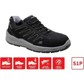 Swolx 110 S1P Siyah İş Ayakkabısı