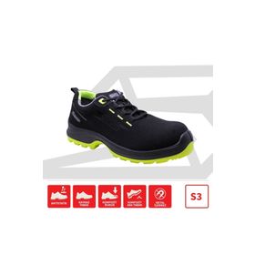 Swolx COMBO X 100 S3 Siyah Sarı Erkek İş Ayakkabısı