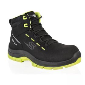 Swolx COMBO XL 100 S3 Siyah Fosforlu Yeşil Erkek İş Botu