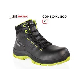 Swolx Combo-Xl 500 S3 Siyah İş Ayakkabısı