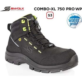 Swolx Combo-XL Pro WP 750 S3 Siyah İş Ayakkabısı