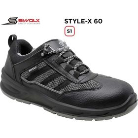 Swolx Style-X 60 S1 Siyah İş Ayakkabısı