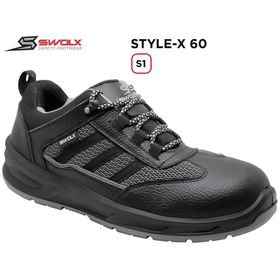 Swolx Style-X 60 S1 Siyah İş Ayakkabısı