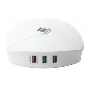 Sword 6 USB 40 W Beyaz Masa Üstü Adaptör