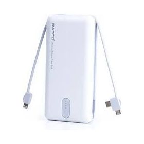 Sword SW-20P03 20.000 Mah Beyaz Powerbank