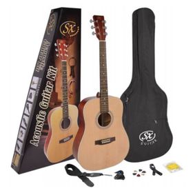 SX SD204K 4/4 Natural Akustik Gitar