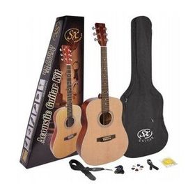 SX SD204K 4/4 Natural Akustik Gitar