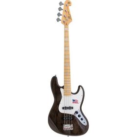 SX SJB75/TBK Trans Black Bass Gitar