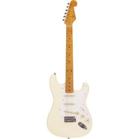 SX SST57+ Stratocaster Vintage White Elektro Gitar