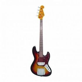 SX SX SJB62C+ 3TS Tortoise Shell Pickguard 3-Tone Sunburst Kırmızı-Siyah Bas Gitar