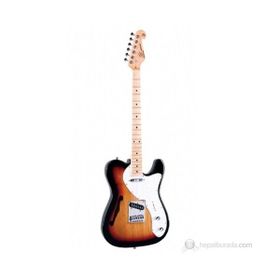 SX Telecaster Hallow Body STLH3TS Elektro Gitar