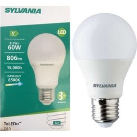 Sylvania 29433 8.5W 806 Lümen 6500K Beyaz Işık E27 10 Adet Led Ampul