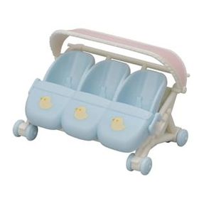 Sylvanian Families 5533 Üçüz Bebek Arabası