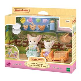 Sylvanian Families 5698 Piknik Seti Çöl Tilkisi Kız ve Bebek