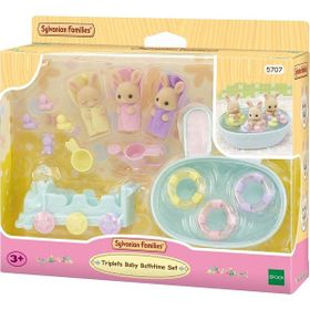 Sylvanian Families 5707 Üçüzler Banyo Seti