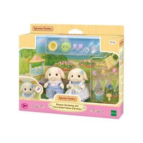 Sylvanian Families 5736 Flora Tavşan Kardeşler Bahçıvanlık Seti