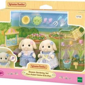 Sylvanian Families 5736 Flora Tavşan Kardeşler Bahçıvanlık Seti
