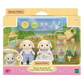 Sylvanian Families 5736 Flora Tavşan Kardeşler Bahçıvanlık Seti