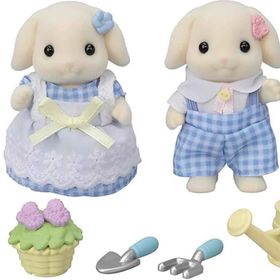 Sylvanian Families 5736 Flora Tavşan Kardeşler Bahçıvanlık Seti