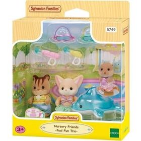 Sylvanian Families 5749 Anaokulu Arkadaşları Havuz Eğlencesi Oyun Seti