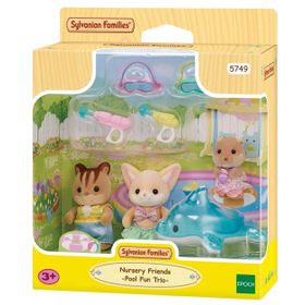 Sylvanian Families 5749 Anaokulu Arkadaşları Havuz Eğlencesi Oyun Seti
