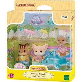 Sylvanian Families 5749 Anaokulu Arkadaşları Havuz Eğlencesi Oyun Seti
