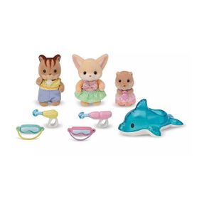 Sylvanian Families 5749 Anaokulu Arkadaşları Havuz Eğlencesi Oyun Seti