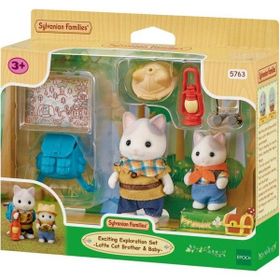 Sylvanian Families 5763 Latte Kedi Abi ve Bebek Heyecanlı Keşif Seti