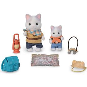 Sylvanian Families 5763 Latte Kedi Abi ve Bebek Heyecanlı Keşif Seti