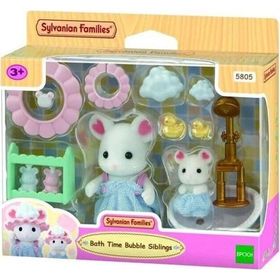 Sylvanian Families 5805 Kardeşle Köpüklü Banyo Seti