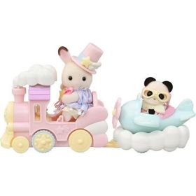 Sylvanian Families 5819 Lunapark Uçak Ve Tren Oyun Seti
