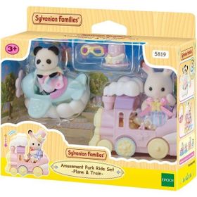 Sylvanian Families 5819 Lunapark Uçak Ve Tren Oyun Seti