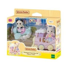 Sylvanian Families 5819 Lunapark Uçak Ve Tren Oyun Seti