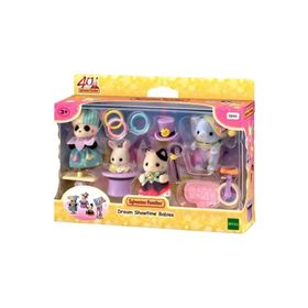 Sylvanian Families 5844 Gösteri Zamanı Cambazlık Bebekleri Üçlüsü Oyun Seti