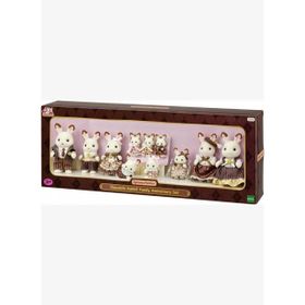 Sylvanian Families 5848 Çikolata Tavşan Ailesi Yıldönümü Figür Seti