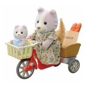 Sylvanian Families Köpek Ailesi Bisiklet Seti 4281