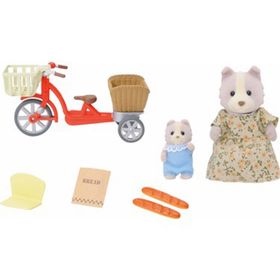 Sylvanian Families Köpek Ailesi Bisiklet Seti 4281