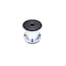 Sym 6 cm Jumbo Mat Krom Yuvarlak Tabla Plastik Ayak