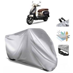 SYM Fiddle III 125 Siyah Arka Çanta Uyumsuz Ultra Kalın Su Geçirmez Motor Brandası