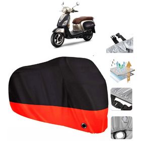 SYM Fiddle III 125 Siyah Arka Çanta Uyumsuz Ultra Kalın Su Geçirmez Motor Brandası
