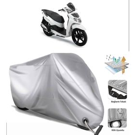Sym HD Evo 200 Siyah Arka Çanta Uyumsuz Ultra Kalın Su Geçirmez Motor Brandası
