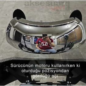 Sym Joymax 250 180 Derece Görüş Motosiklet Kör Nokta Aynası