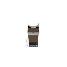 Sym Kare 40x40 10 cm Inox Alüminyum Ayak