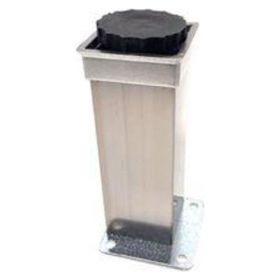 Sym Kare 40x40 12 cm Inox Alüminyum Ayak