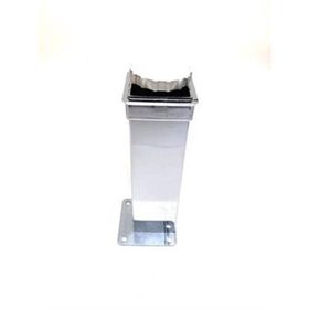 Sym Kare 40x40 15 cm Krom Alüminyum Ayak