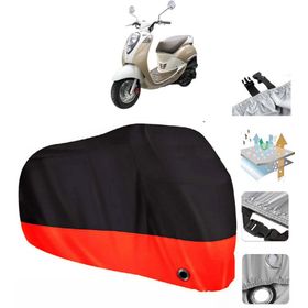 Sym Mio 100 Siyah Arka Çanta Uyumsuz Ultra Kalın Su Geçirmez Motor Brandası