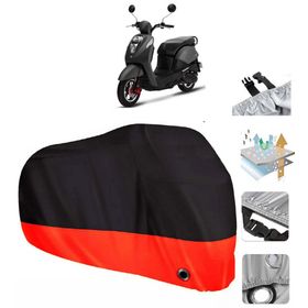 Sym Mio 50 Siyah Arka Çanta Uyumsuz Ultra Kalın Su Geçirmez Motor Brandası