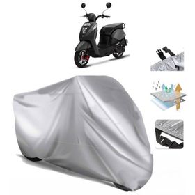 Sym Mio 50 Siyah Arka Çanta Uyumsuz Ultra Kalın Su Geçirmez Motor Brandası