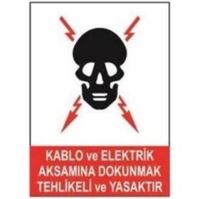 Sym STW012 Uyarı Levhası