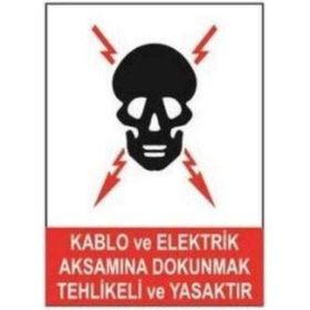 Sym STW012 Uyarı Levhası